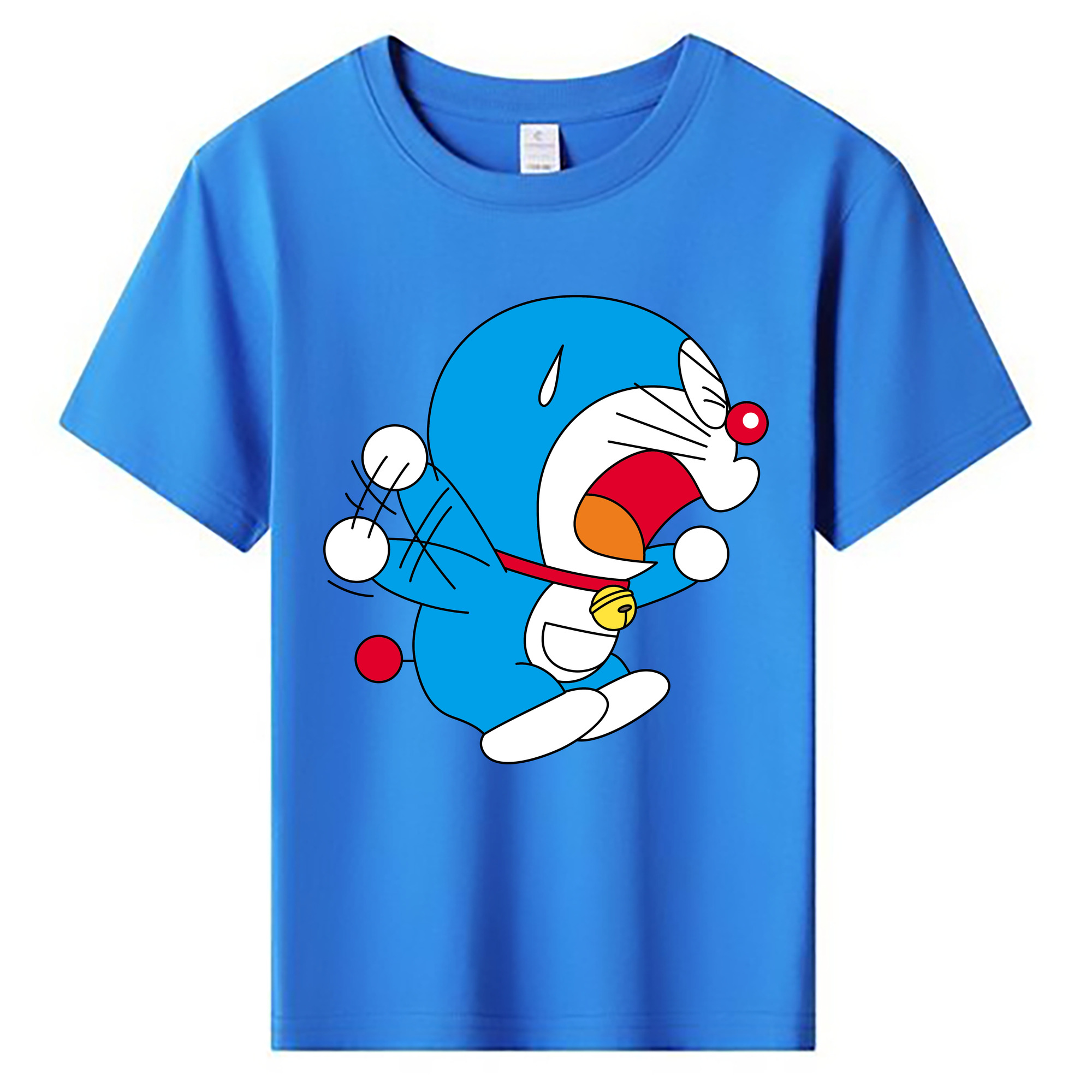 （画像用） ドラえもん Doraemon 綿100％キッズTシャツ（フロントプリント）